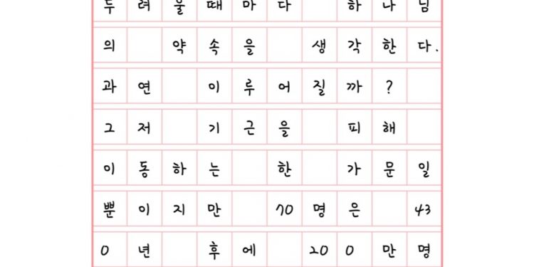 문제를 해결할 약속