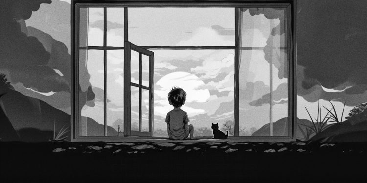 프레임 사이에서